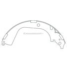 2011 Gmc Canyon Brake Shoe Set 2