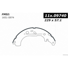 2010 Ford Transit Connect Brake Shoe Set 1