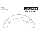 2012 Volkswagen Jetta Brake Shoe Set 2