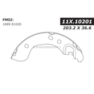 2014 Nissan Versa Note Brake Shoe Set 2