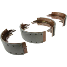 2000 Dodge Ram 2500 Van Brake Shoe Set 4