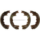 2000 Dodge Ram 2500 Van Brake Shoe Set 1
