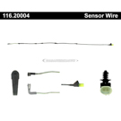 2012 Jaguar XJ Brake Pad Sensor 1