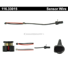 2015 Audi RS5 Brake Pad Sensor 1