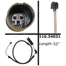 2005 Bmw X3 Brake Pad Sensor 4