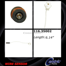 1982 Mercedes Benz 380SEC Brake Pad Sensor 1