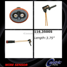 Centric Parts 116.35005 Brake Pad Sensor 1
