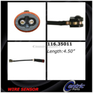 Centric Parts 116.35011 Brake Pad Sensor 4
