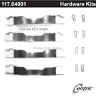 Centric Parts 117.04001 Disc Brake Hardware Kit 1