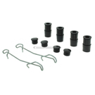 2012 Fiat 500 Disc Brake Hardware Kit 2