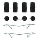 2012 Fiat 500 Disc Brake Hardware Kit 1