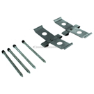 2004 Jaguar S-Type Disc Brake Hardware Kit 2