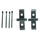 2004 Jaguar S-Type Disc Brake Hardware Kit 1