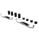 2017 Jaguar F-Type Disc Brake Hardware Kit 2