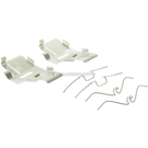 1979 Audi 5000 Disc Brake Hardware Kit 2
