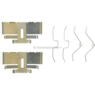 1979 Audi 5000 Disc Brake Hardware Kit 1