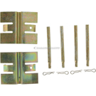 1982 Volkswagen Vanagon Disc Brake Hardware Kit 1
