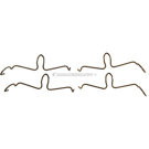 1982 Volkswagen Quantum Disc Brake Hardware Kit 1