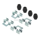 2002 Audi A4 Disc Brake Hardware Kit 4