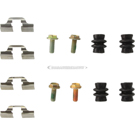 2000 Audi TT Disc Brake Hardware Kit 1