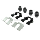 2000 Volkswagen Eurovan Disc Brake Hardware Kit 4