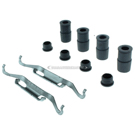 2015 Fiat 500L Disc Brake Hardware Kit 3