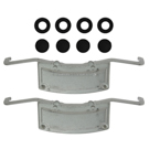2007 Audi S8 Disc Brake Hardware Kit 1