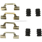 2004 Volkswagen Golf Disc Brake Hardware Kit 1