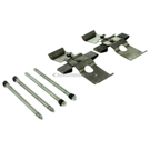 2012 Audi TT Quattro Disc Brake Hardware Kit 2