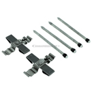 2007 Volkswagen Touareg Disc Brake Hardware Kit 3