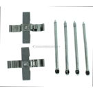 2007 Volkswagen Touareg Disc Brake Hardware Kit 1