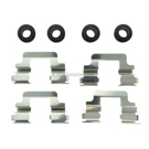 2012 Mini Cooper Disc Brake Hardware Kit 1
