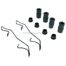 2017 Audi Q3 Disc Brake Hardware Kit 2