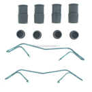2017 Audi Q3 Disc Brake Hardware Kit 1
