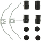 2017 Audi SQ5 Disc Brake Hardware Kit 1