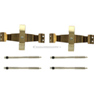 2017 Audi A6 Disc Brake Hardware Kit 1