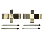 1982 Bmw 633csi Disc Brake Hardware Kit 1
