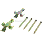 1982 Bmw 320i Disc Brake Hardware Kit 2