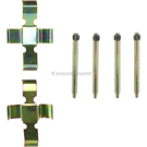 1982 Bmw 320i Disc Brake Hardware Kit 1