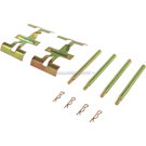 1982 Bmw 320i Disc Brake Hardware Kit 2