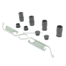 2004 Bmw Z4 Disc Brake Hardware Kit 4