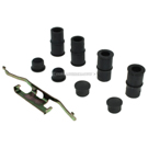 1982 Bmw 733i Disc Brake Hardware Kit 3