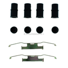 1982 Bmw 733i Disc Brake Hardware Kit 1