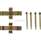 1971 Bmw 2000 Disc Brake Hardware Kit 1