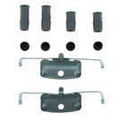 2005 Bmw 760 Disc Brake Hardware Kit 1