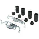 2012 Bmw X6 Disc Brake Hardware Kit 3