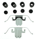 2012 Bmw 528 Disc Brake Hardware Kit 1