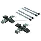 2013 Bmw 135is Disc Brake Hardware Kit 3