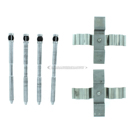 2013 Bmw 135is Disc Brake Hardware Kit 1
