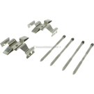 2012 Bmw X5 Disc Brake Hardware Kit 2